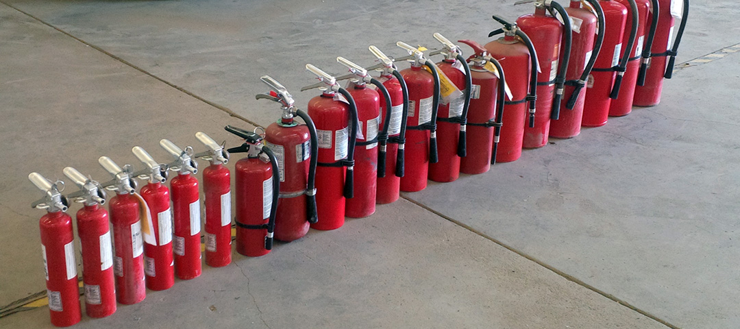 fire extinguishers